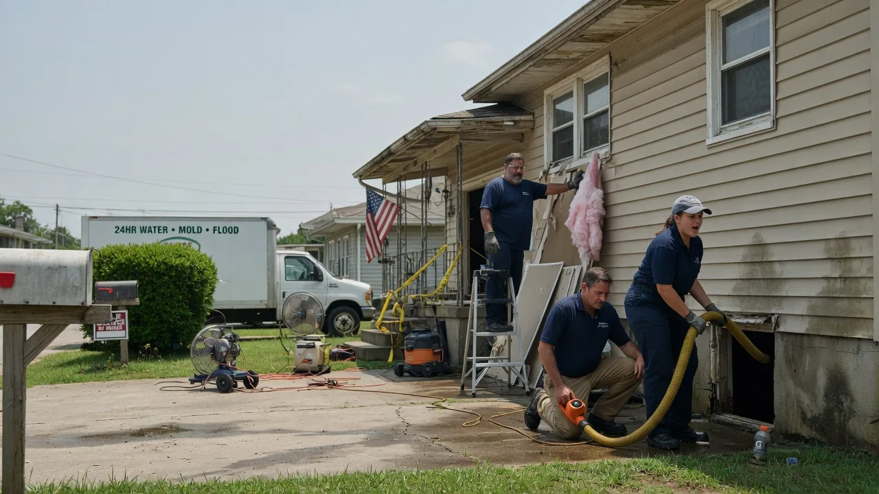 Water Damage Repair in Thompson, PA near me